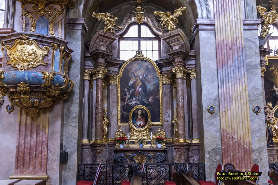 Annakirche St. Anna in Wien, J�nner 2023