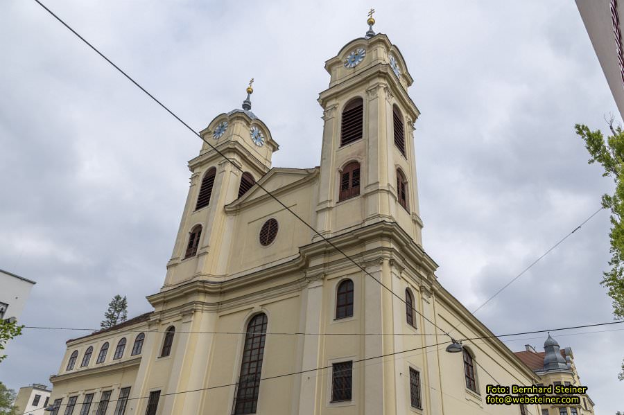 Lichtentaler Pfarrkirche zu den heiligen vierzehn Nothelfern (Schubertkirche) Wien, April 2026