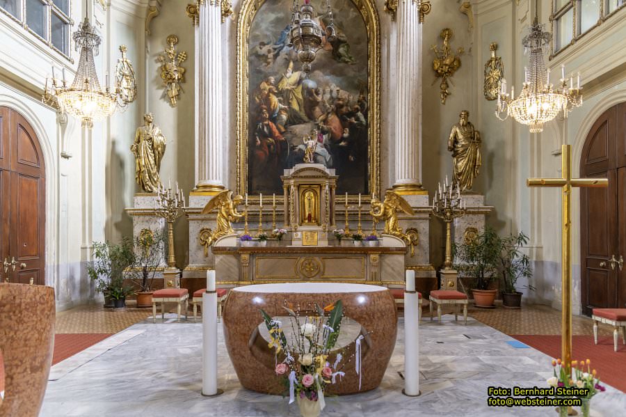 Lichtentaler Pfarrkirche zu den heiligen vierzehn Nothelfern (Schubertkirche) Wien, April 2026